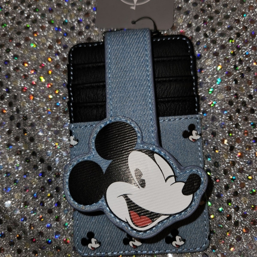 Mickey disney card holder rfid